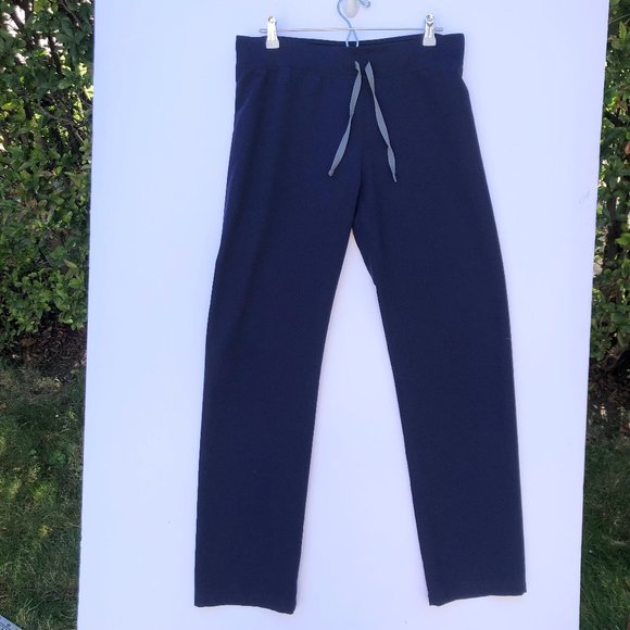 Figs Technical Collection Navy Blue Scrub Pants Women's Size Medium Tall - Picture 1 of 6